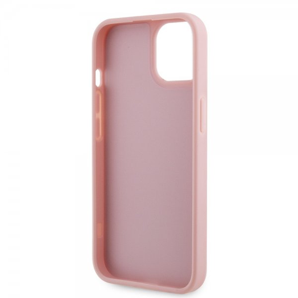 Guess iPhone 15 Kuoret Rhinestone Pink