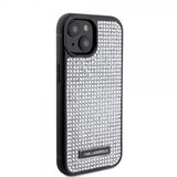 Karl Lagerfeld iPhone 15 -kuori Rhinestone Silver