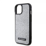 Karl Lagerfeld iPhone 15 -kuori Rhinestone Silver
