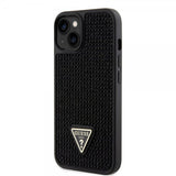 Guess iPhone 15 Kuoret Rhinestone Musta