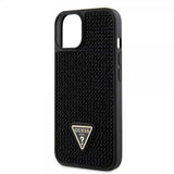 Guess iPhone 15 Kuoret Rhinestone Musta