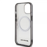 Mercedes Benz iPhone 15 Kuori Rhombus Pattern MagSafe AMG Läpinäkyvä
