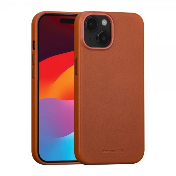 dbramante1928 iPhone 13/14/15/16e/17e Roskilde MagSafe -suojakuori, ruskea