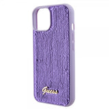 Guess iPhone 15 Suojakuori Sequin Violetti
