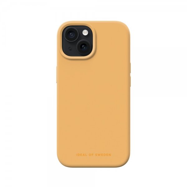 Ideal of Sweden iPhone 13/14/15 Kuori Silikonisuojakuori MagSafe Apricot
