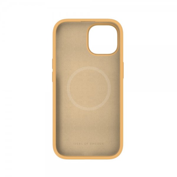 Ideal of Sweden iPhone 13/14/15 Kuori Silikonisuojakuori MagSafe Apricot