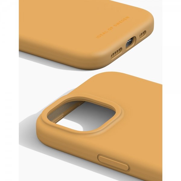 Ideal of Sweden iPhone 13/14/15 Kuori Silikonisuojakuori MagSafe Apricot