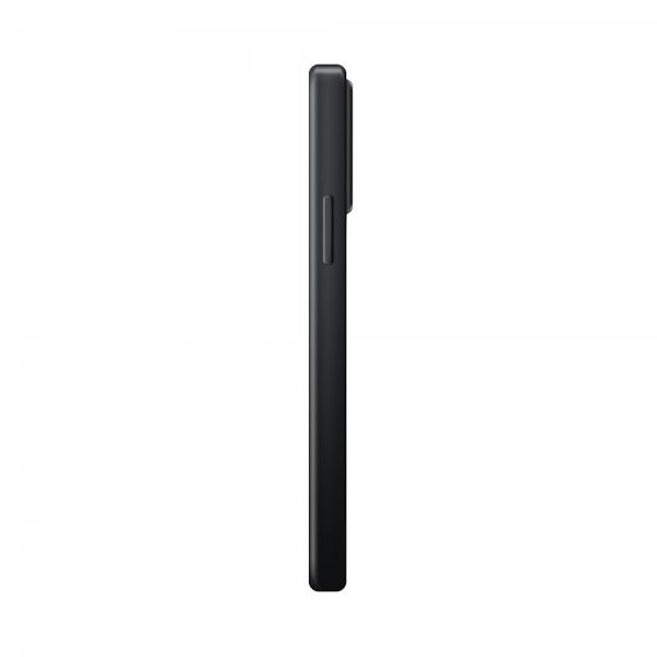 Xqisit iPhone 15 -silikonikuori MagSafe, musta