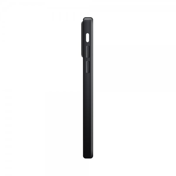Xqisit iPhone 15 Silicone Case, musta