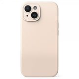 Ringke iPhone 15 Silicone Magnetic Pink Sand -suojakuori
