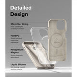 Ringke iPhone 15 Silicone Magnetic Stone -suojakuori