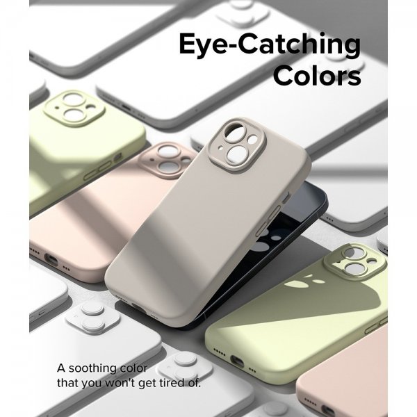 Ringke iPhone 15 Silicone Magnetic Stone -suojakuori