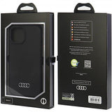 Audi iPhone 15 Silikonikuoret Musta