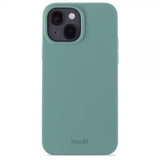 holdit iPhone 15 Suojakuori Silikoni Moss Green