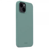 holdit iPhone 15 Suojakuori Silikoni Moss Green