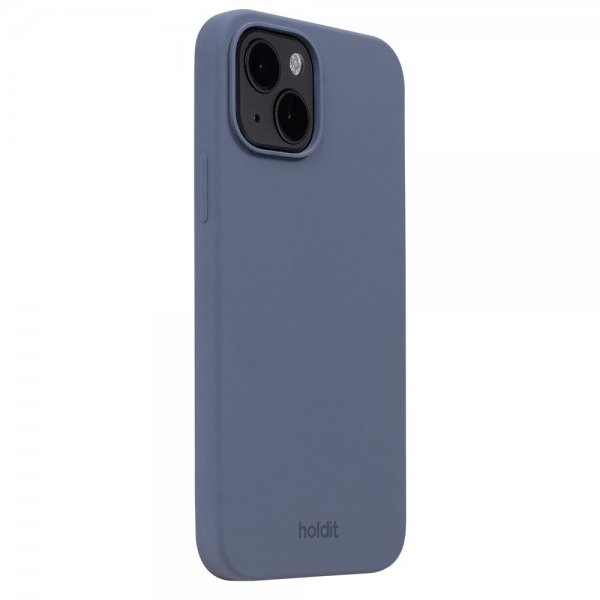 holdit iPhone 15 Silikonikuori Pacific Blue