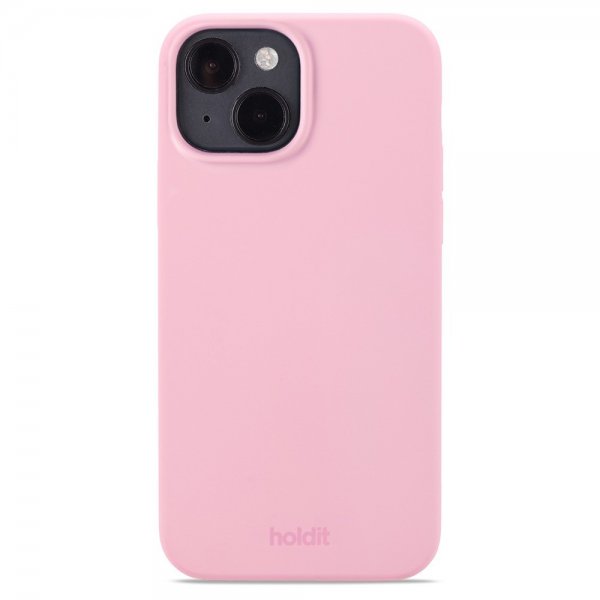 holdit iPhone 15 Silikonikuori Pinkki
