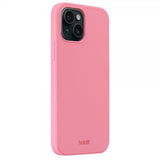 holdit iPhone 15 Silikonikuori Rouge Pink