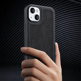 X-Level iPhone 15 Suojakuori Nivelletty Musta