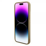 Guess iPhone 15 Suojakuori Square Mirror Kulta
