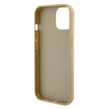 Guess iPhone 15 Suojakuori Square Mirror Kulta