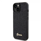 Guess iPhone 15 Kuoret Square Mirror Musta