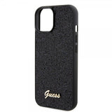 Guess iPhone 15 Kuoret Square Mirror Musta