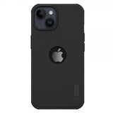 Nillkin iPhone 15 -kuori Super Frosted Shield Pro Logo Hole musta