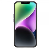 Nillkin iPhone 15 -kuori Super Frosted Shield Pro Logo Hole musta