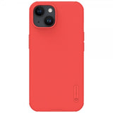 Nillkin iPhone 15 -suojakuori Super Frosted Shield Pro, punainen
