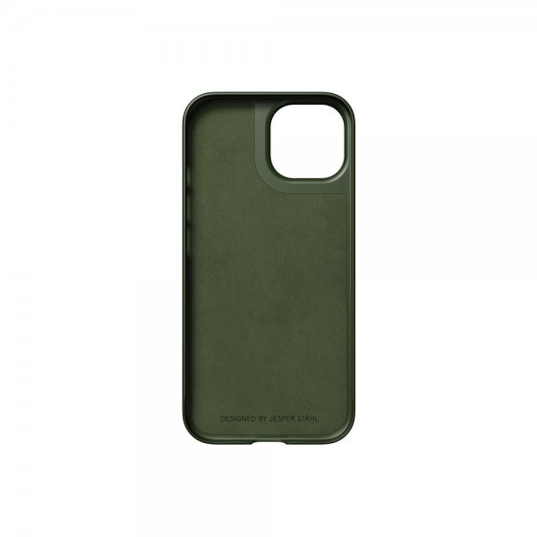 Nudient iPhone 15 Thin Case MagSafe Pine Green