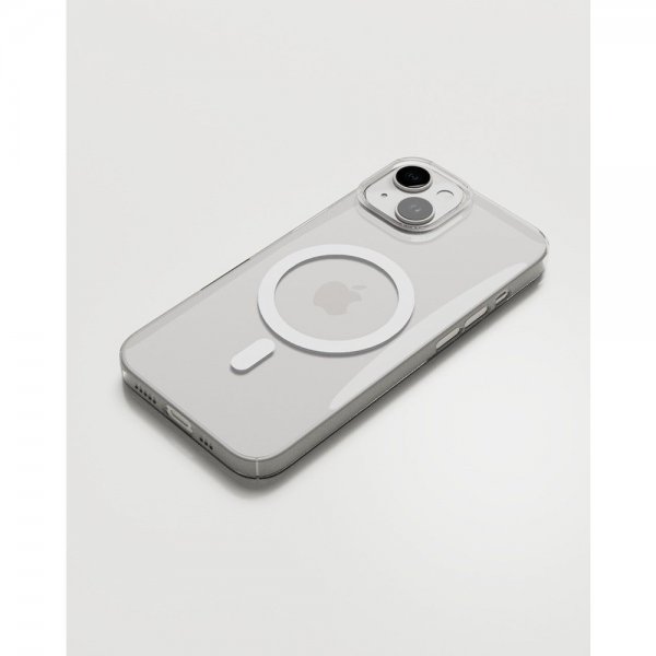 Nudient iPhone 15 Thin Case MagSafe Läpinäkyvä