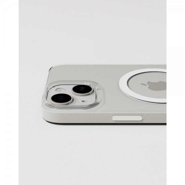 Nudient iPhone 15 Thin Case MagSafe Läpinäkyvä