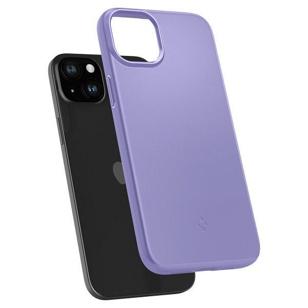 Spigen iPhone 15 Thin Fit -suojakuori, Iris Purple