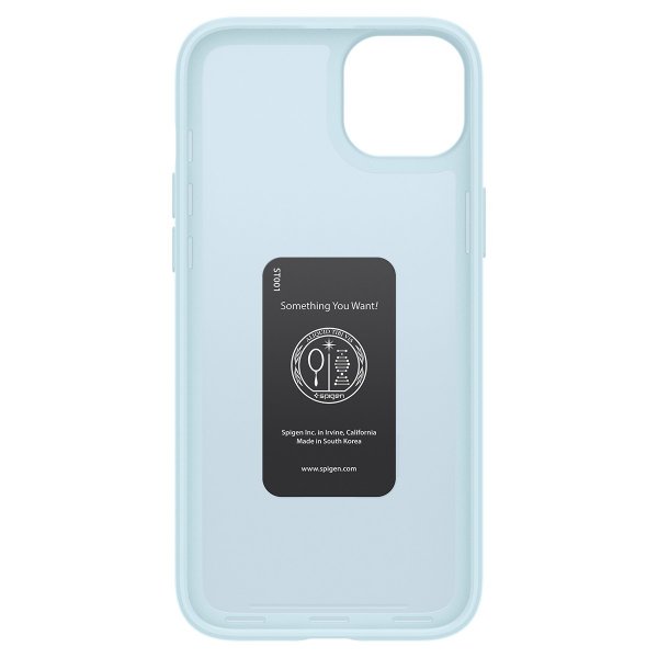 Spigen iPhone 15 Thin Fit -kuori, Mute Blue