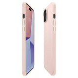 Spigen iPhone 15 Thin Fit -kuori Pink Sand