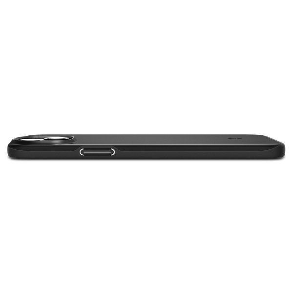 Spigen iPhone 15 Thin Fit -kuori, musta