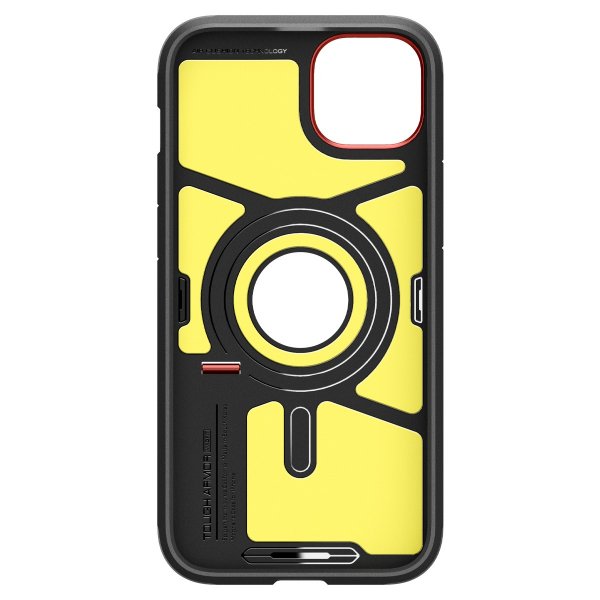 Spigen iPhone 15 Suojakuori Tough Armor MagFit Punainen