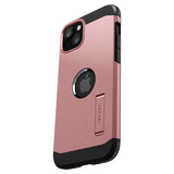 Spigen iPhone 15 -kuori Tough Armor MagFit Rose Gold