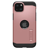 Spigen iPhone 15 -kuori Tough Armor MagFit Rose Gold