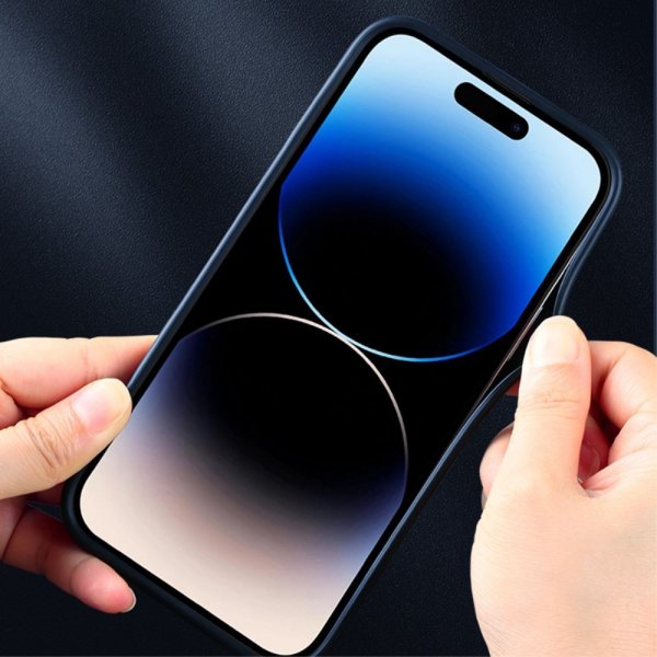 X-Level iPhone 15 Kuori Kangaskuvio Vihreä