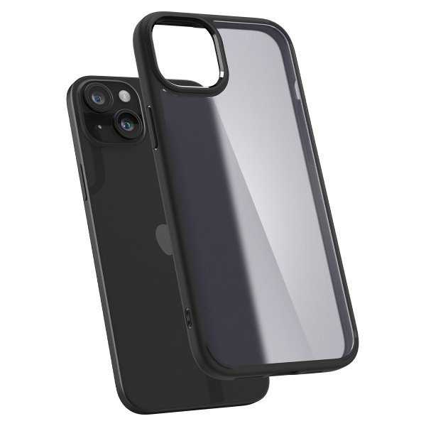 Spigen iPhone 15 Kuori Ultra Hybrid Frost Black