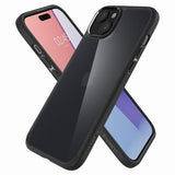 Spigen iPhone 15 Kuori Ultra Hybrid Frost Black