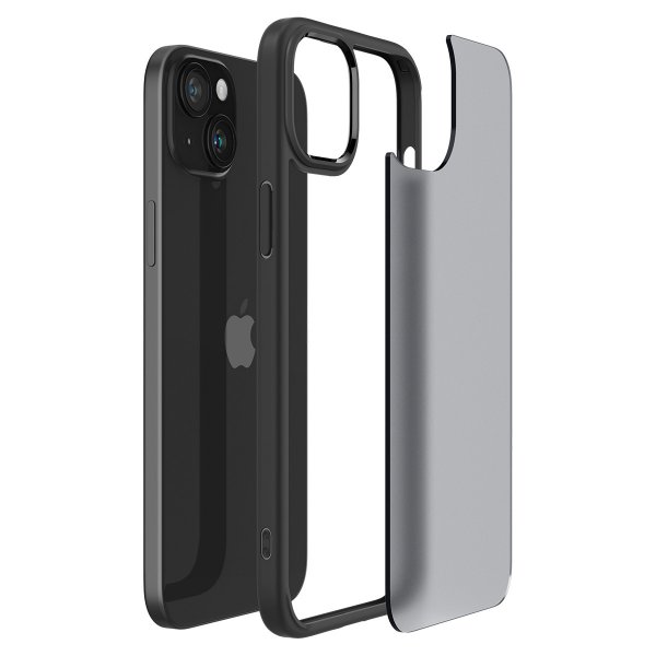 Spigen iPhone 15 Kuori Ultra Hybrid Frost Black