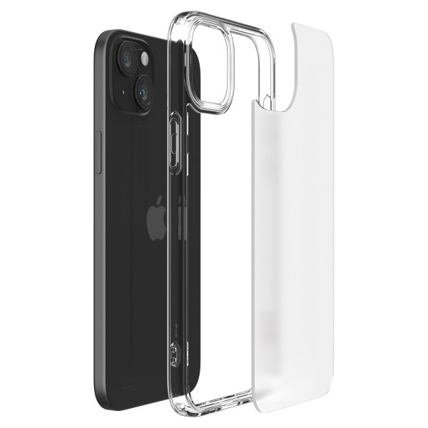 Spigen iPhone 15 Ultra Hybrid Frost Clear -suojakuori