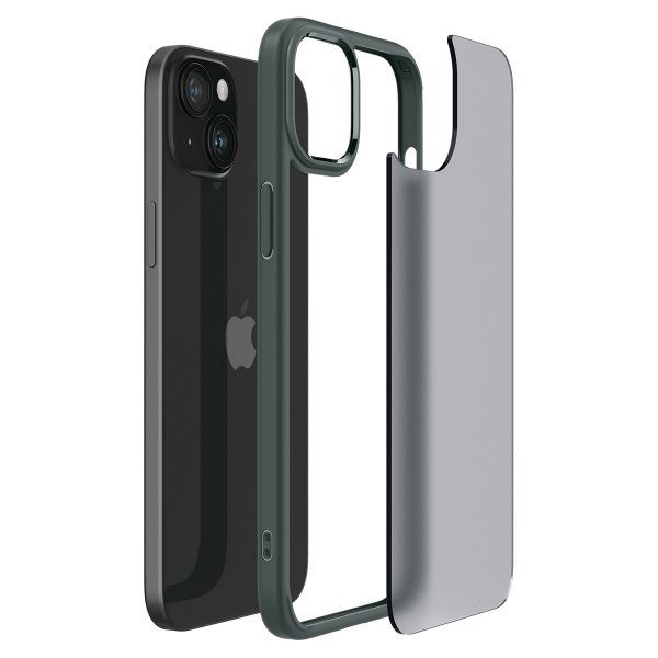 Spigen iPhone 15 Ultra Hybrid Frost Green -kuori