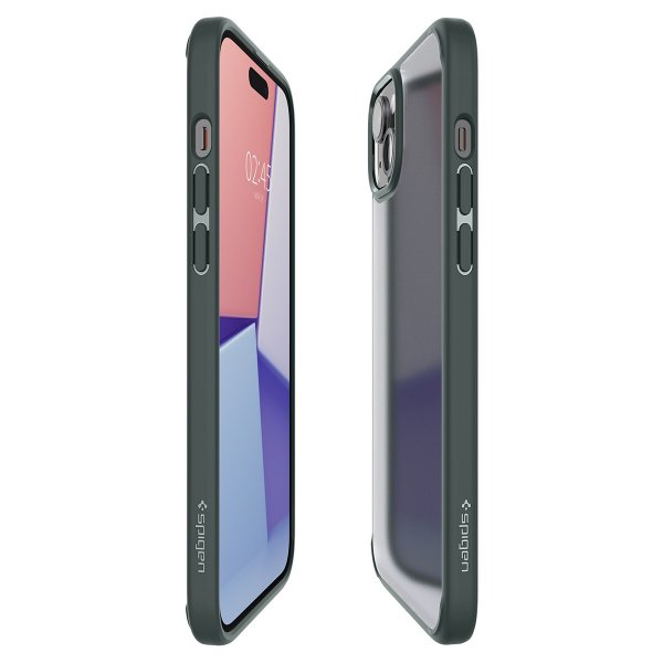 Spigen iPhone 15 Ultra Hybrid Frost Green -kuori