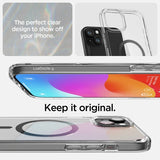 Spigen iPhone 15 Suojakuori Ultra Hybrid MagFit Carbon Fiber