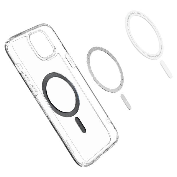 Spigen iPhone 15 Suojakuori Ultra Hybrid MagFit Carbon Fiber