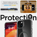 Spigen iPhone 15 -suojakuori, Ultra Hybrid MagFit, Graphite